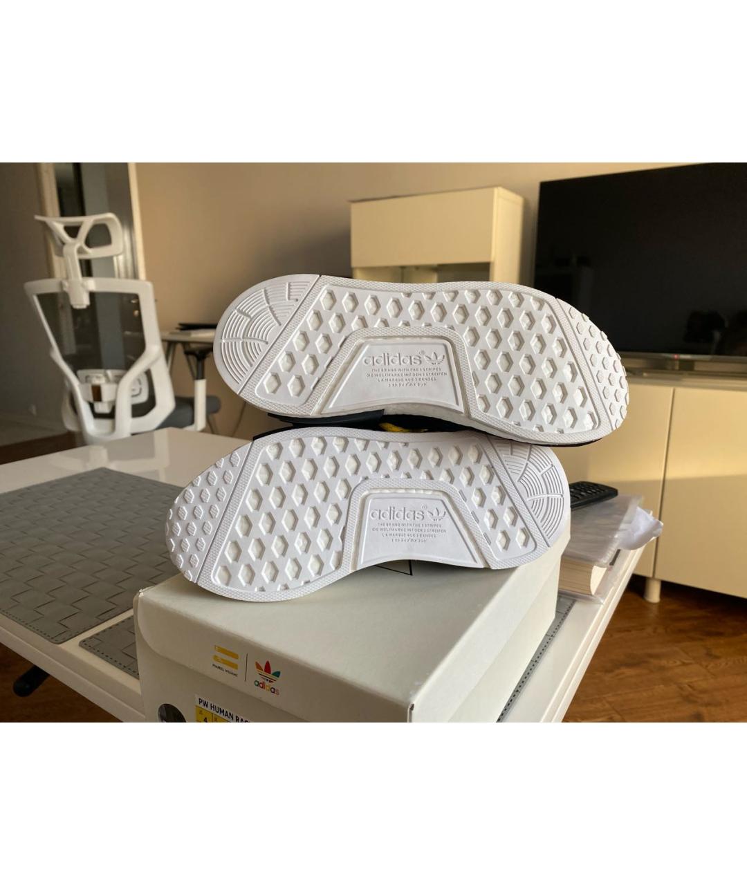 ADIDAS Черные синтетические кроссовки, фото 5