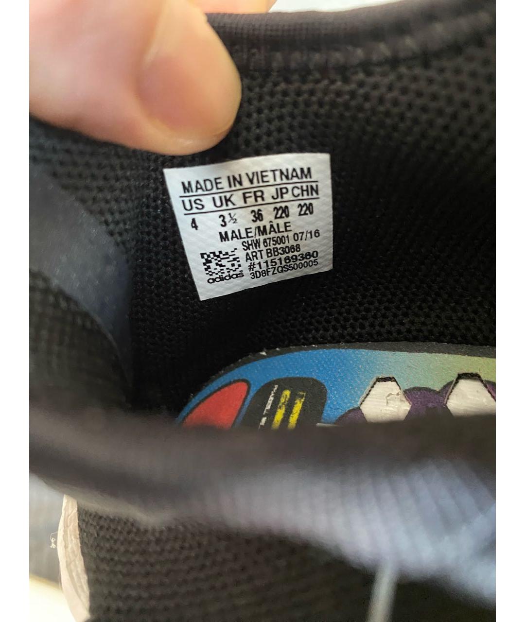 ADIDAS Черные синтетические кроссовки, фото 7