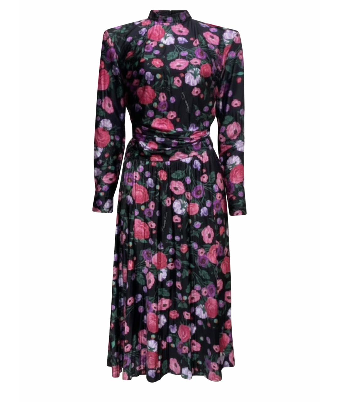 ELISABETTA FRANCHI Черное повседневное платье, фото 1