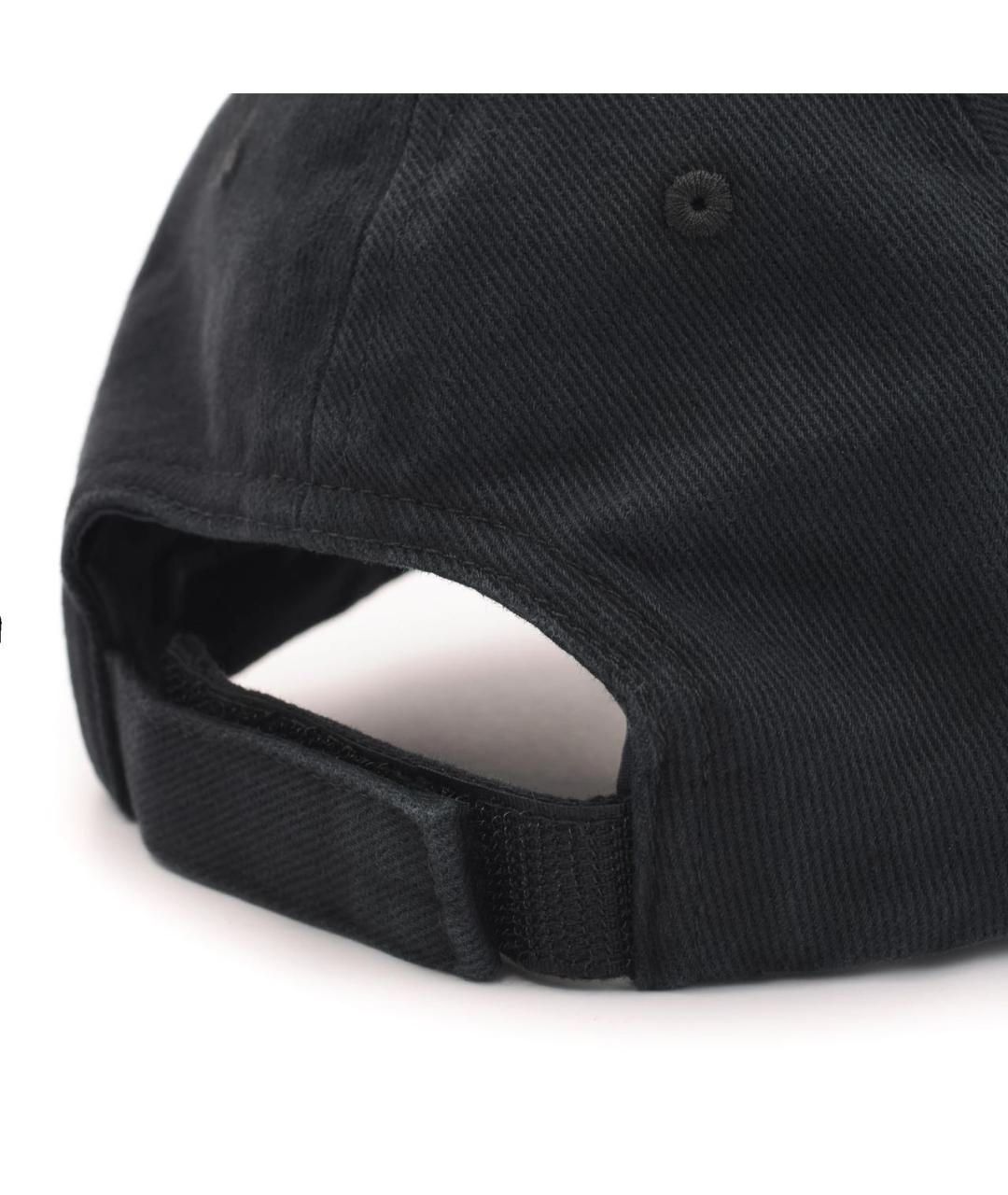 BALENCIAGA Черная хлопковая кепка, фото 4
