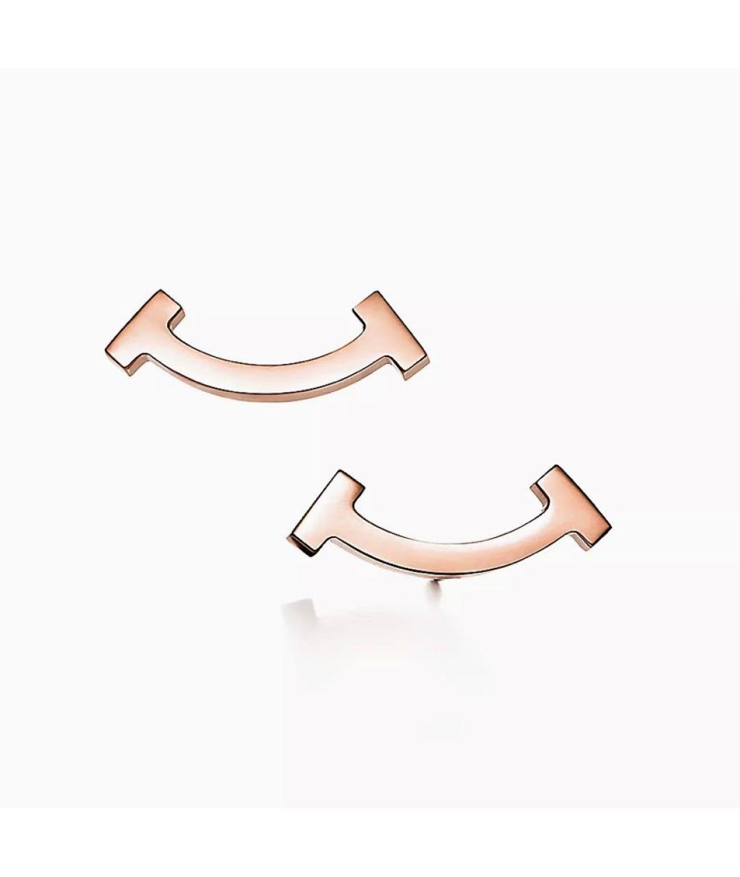 TIFFANY&CO Золотые серьги из розового золота, фото 4