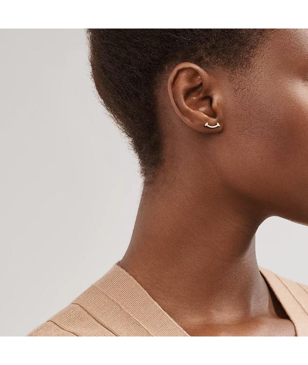 TIFFANY&CO Золотые серьги из розового золота, фото 2