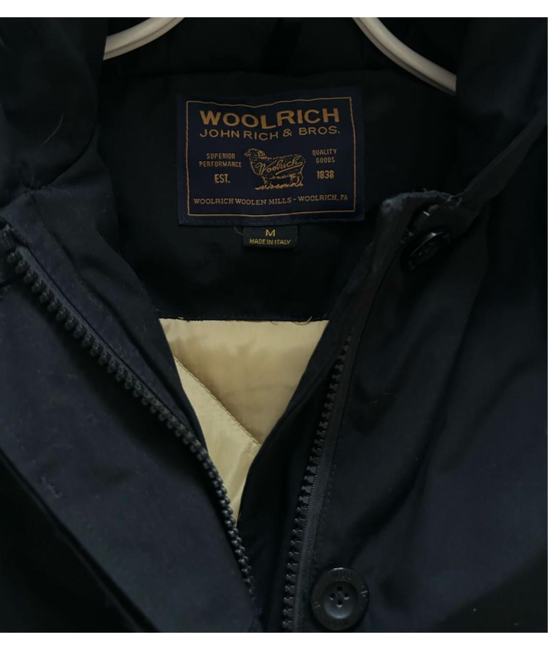 WOOLRICH Черная полиамидовая парка, фото 3