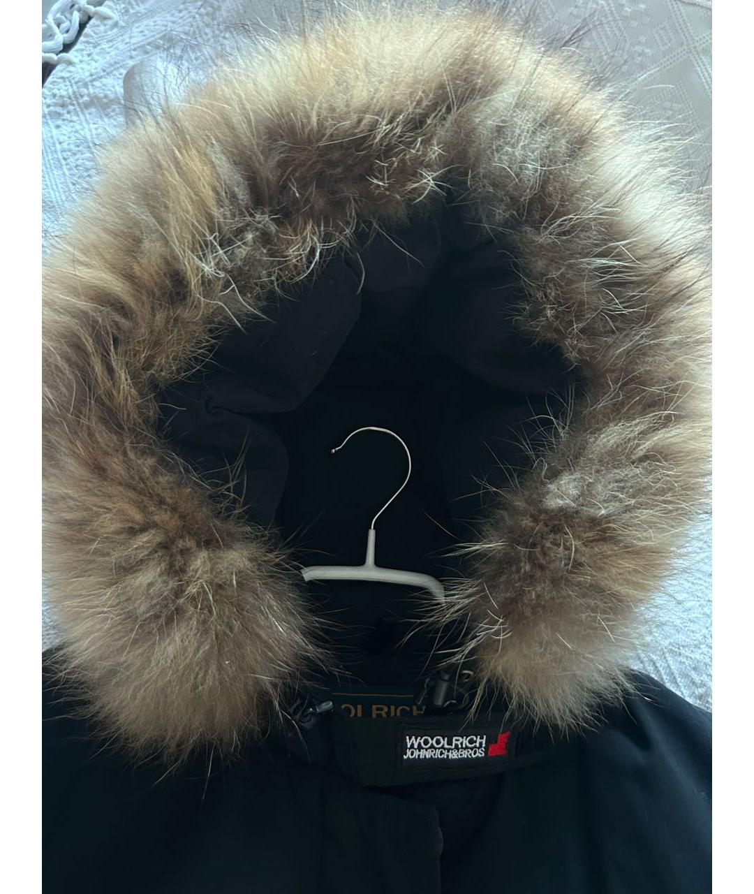 WOOLRICH Черная полиамидовая парка, фото 4