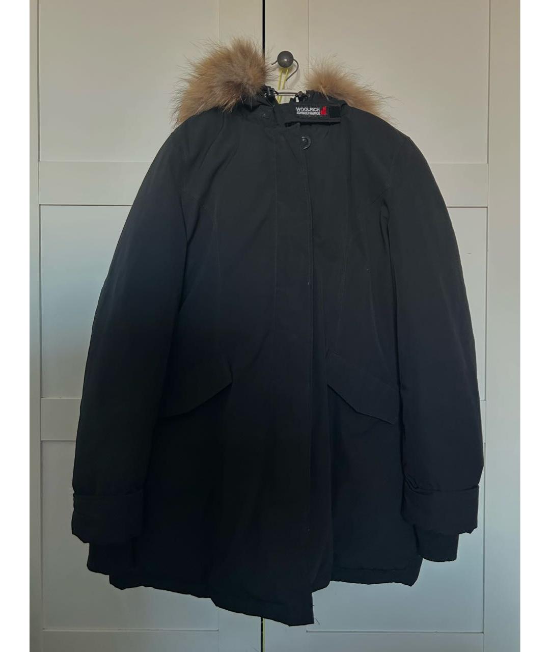 WOOLRICH Черная полиамидовая парка, фото 5