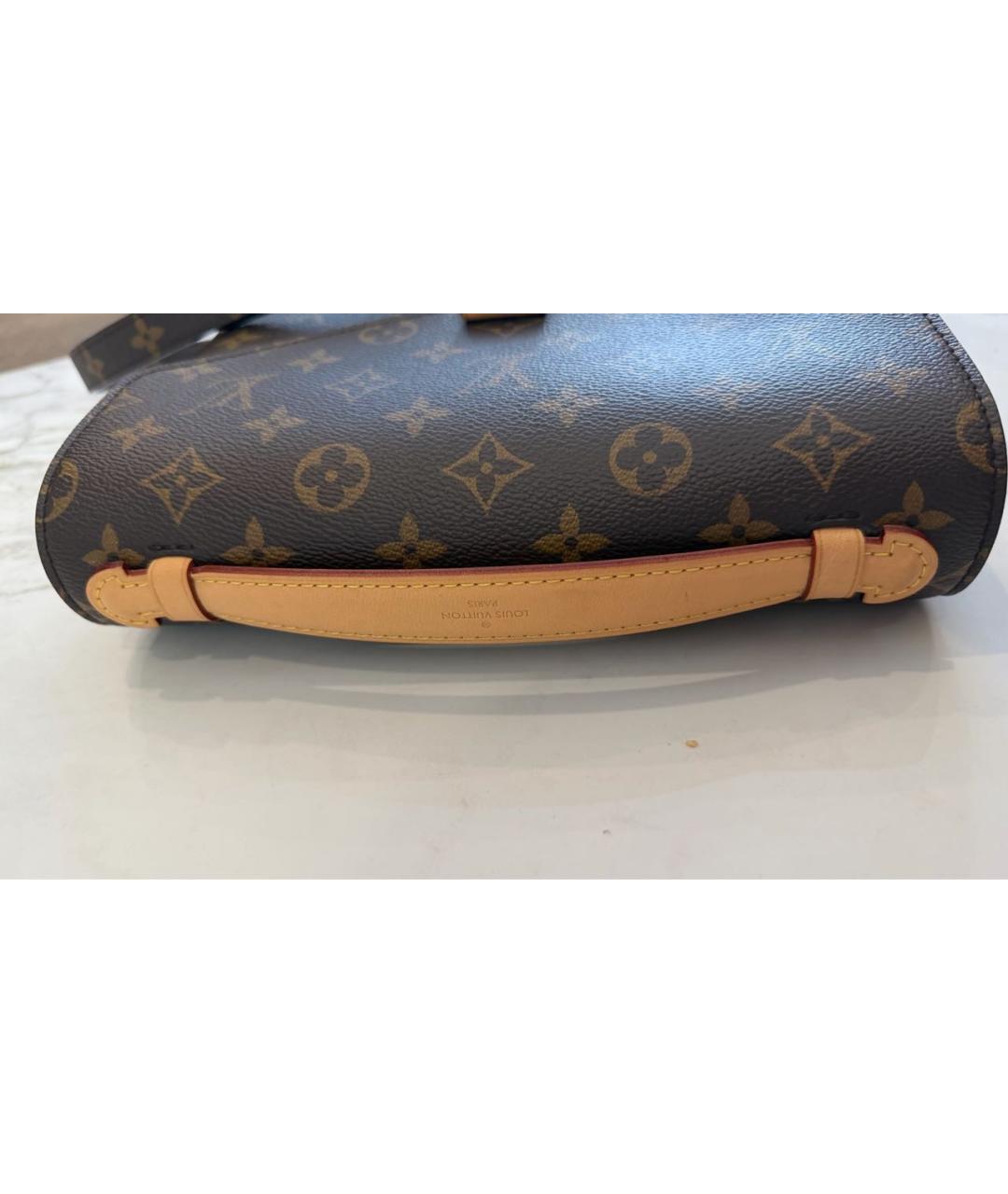 LOUIS VUITTON Коричневая сумка через плечо, фото 7