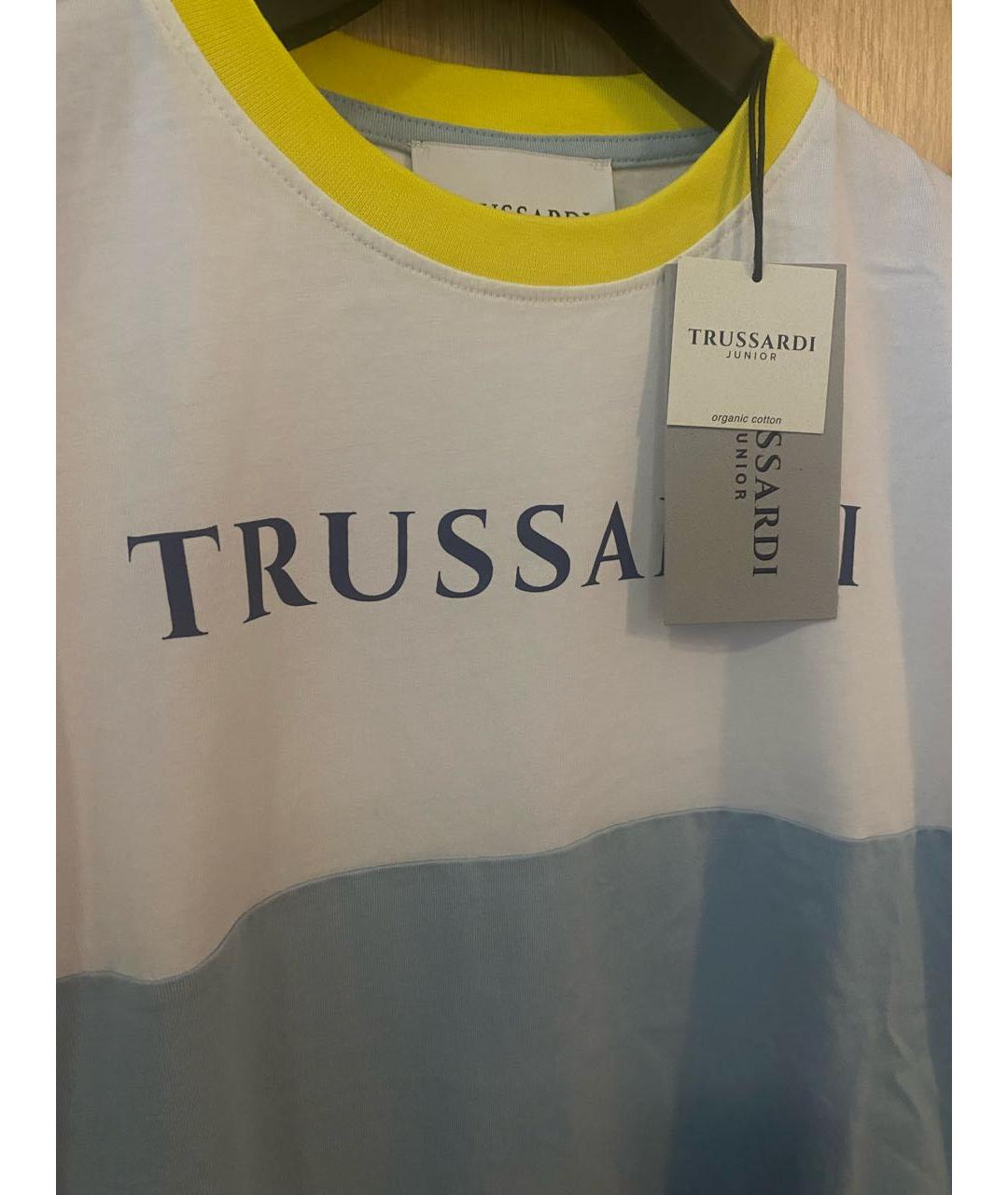 TRUSSARDI Хлопковая детская футболка, фото 3