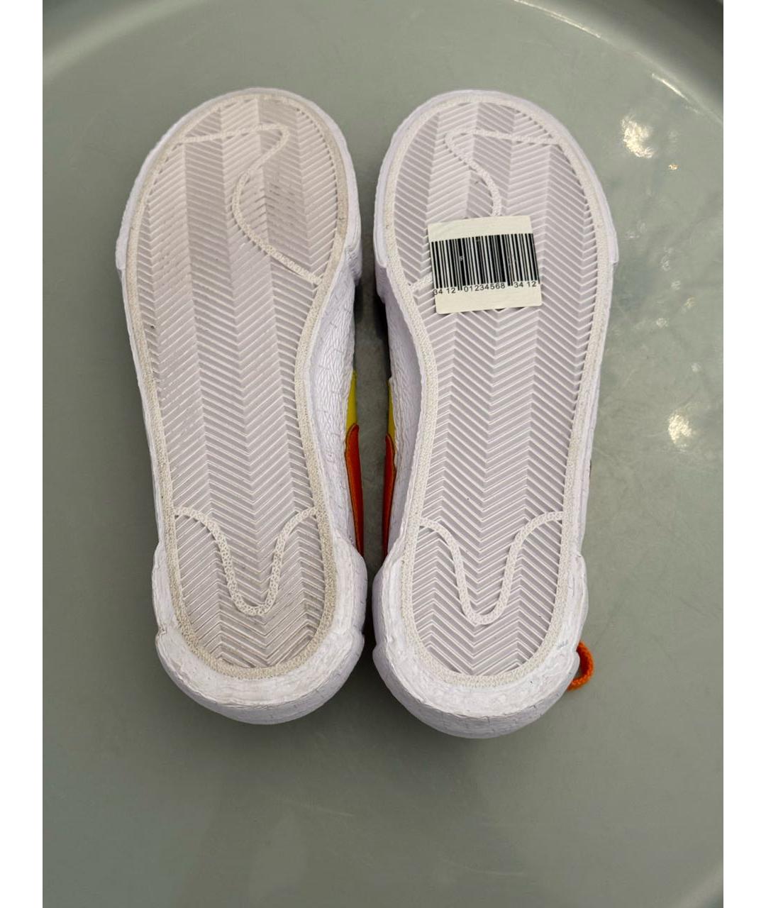 SACAI Оранжевое кеды, фото 4