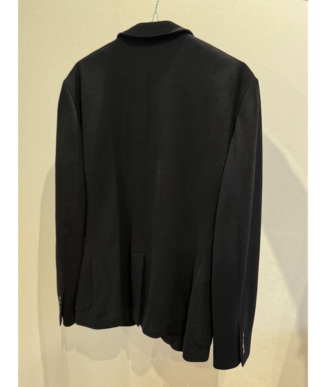 DOLCE&GABBANA Черный шерстяной пиджак, фото 2