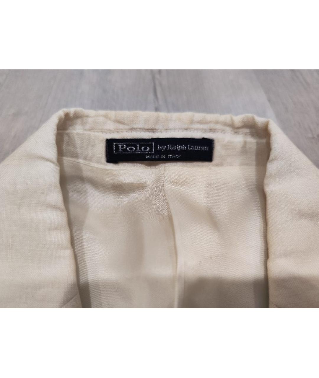 POLO RALPH LAUREN Бежевый повседневный костюм, фото 2