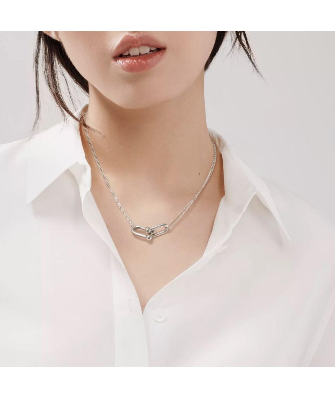 TIFFANY&CO Серебряное серебряное колье, фото 3