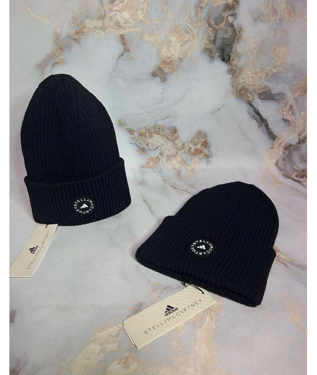 ADIDAS BY STELLA MCCARTNEY Черная шапка, фото 6