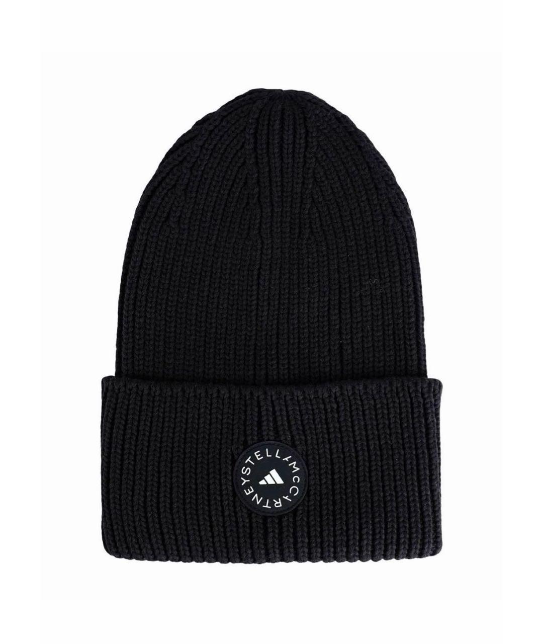ADIDAS BY STELLA MCCARTNEY Черная шапка, фото 1