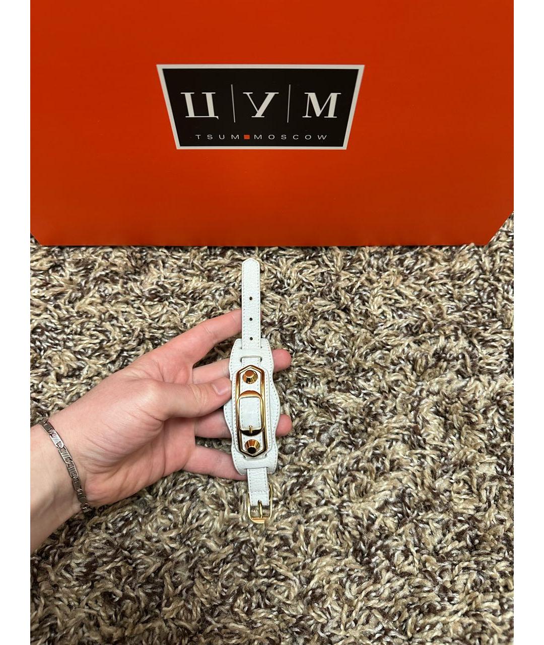 BALENCIAGA Белый браслет, фото 2