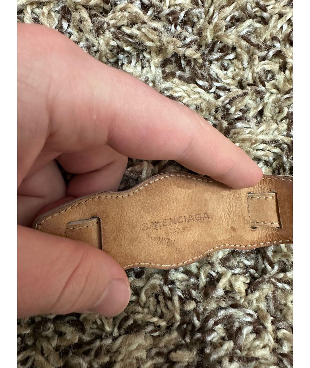 BALENCIAGA Белый браслет, фото 4