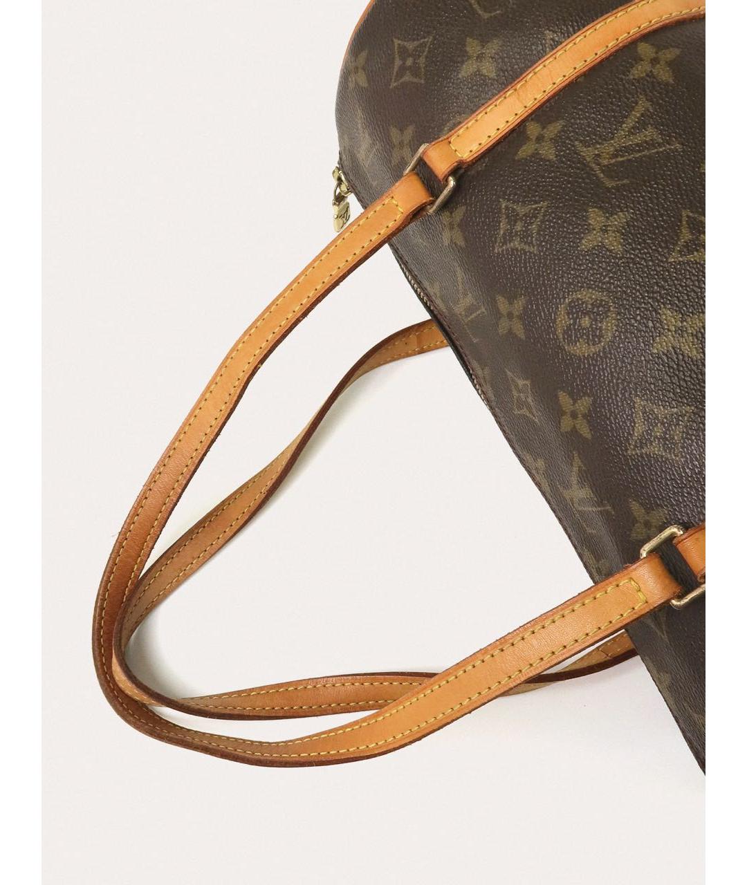 LOUIS VUITTON Коричневая сумка с короткими ручками, фото 5