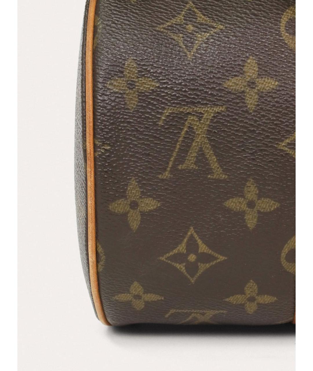 LOUIS VUITTON Коричневая сумка с короткими ручками, фото 6