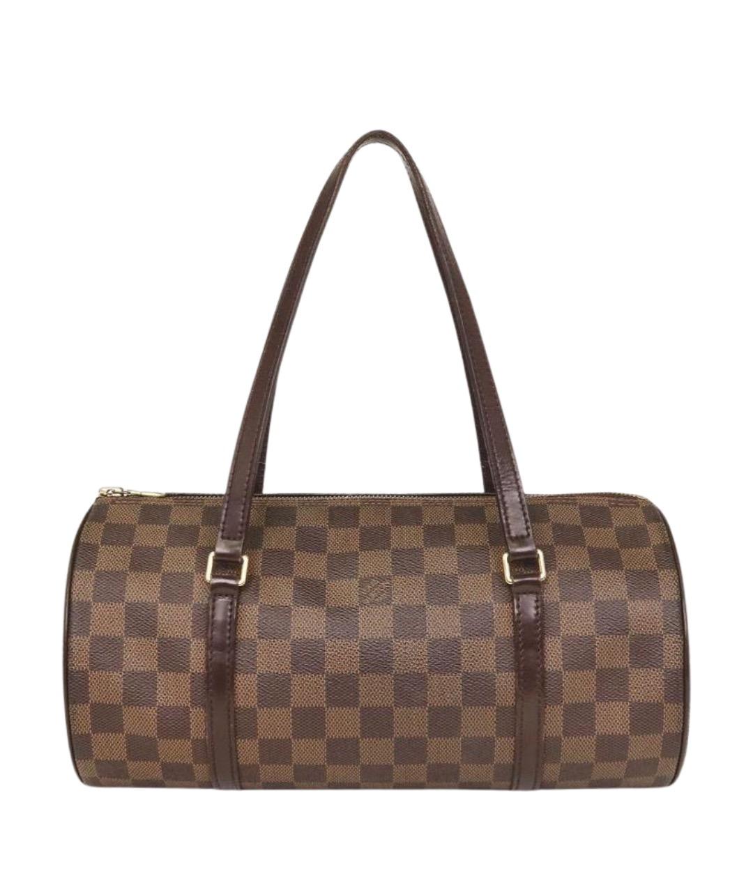 LOUIS VUITTON Коричневая сумка с короткими ручками, фото 1