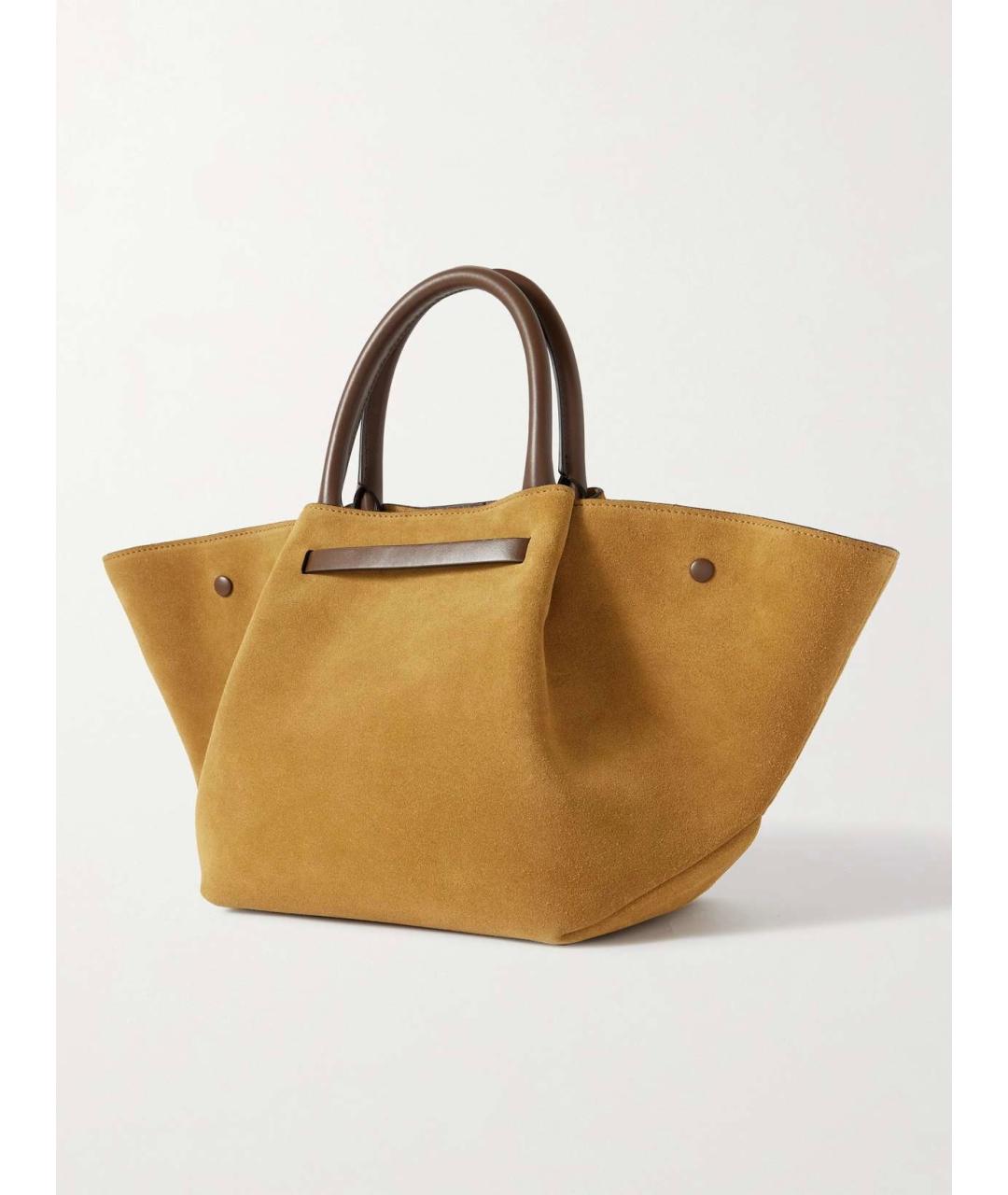 DEMELLIER Бежевая замшевая сумка через плечо, фото 6