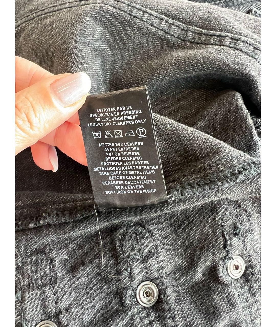 BALMAIN Серый хлопковый жакет/пиджак, фото 6