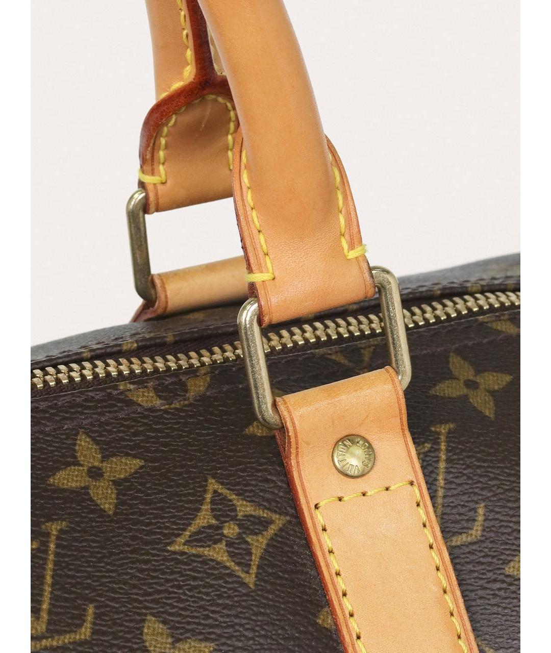 LOUIS VUITTON Коричневая дорожная/спортивная сумка, фото 5