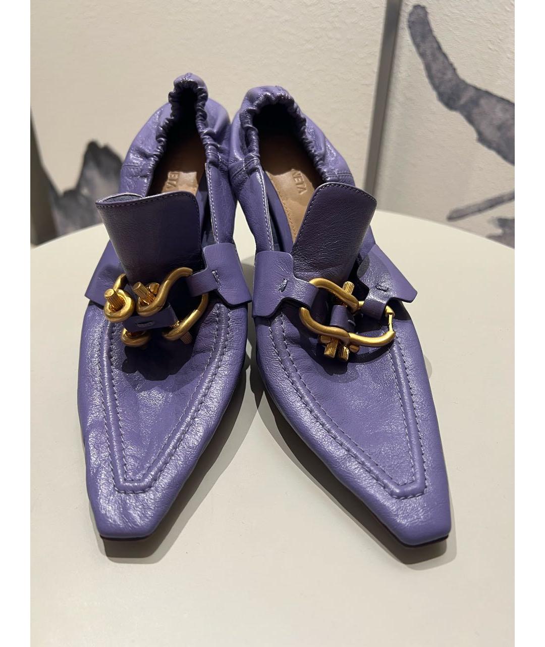 BOTTEGA VENETA Кожаные туфли, фото 2