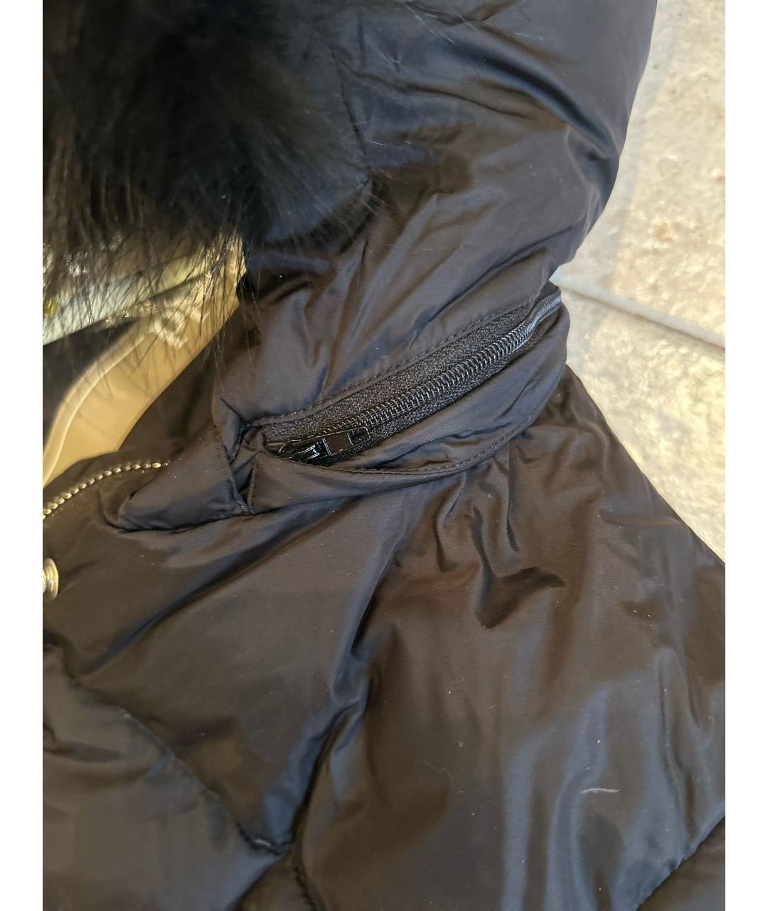 ADD Черный полиамидовый пуховик, фото 6