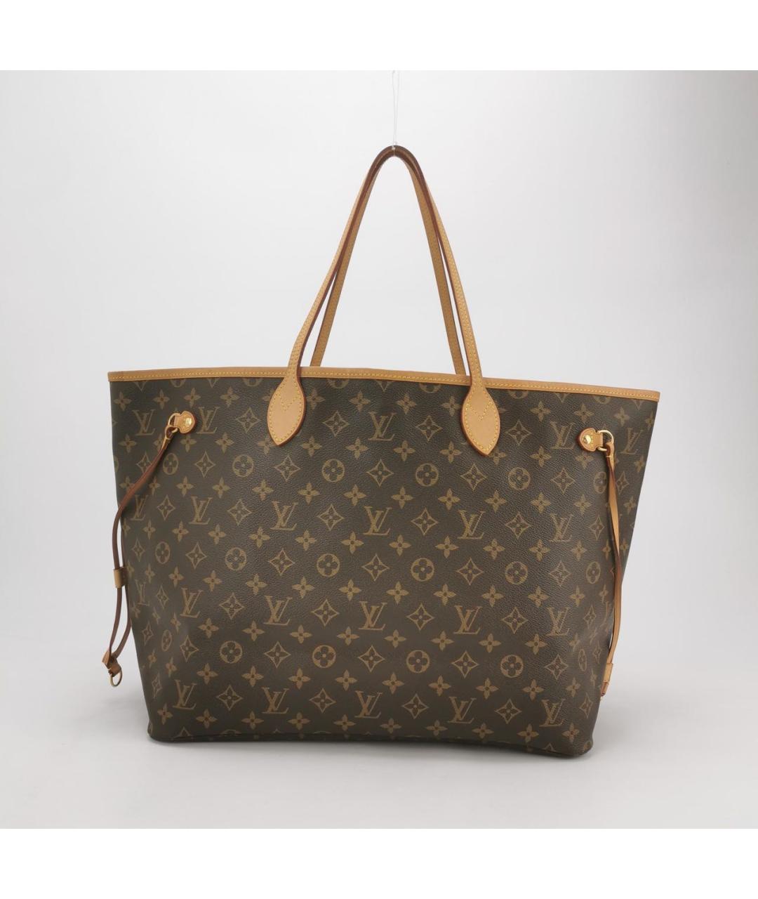 LOUIS VUITTON Коричневая сумка тоут, фото 2