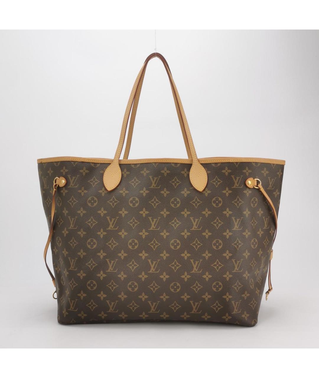 LOUIS VUITTON Коричневая сумка тоут, фото 5