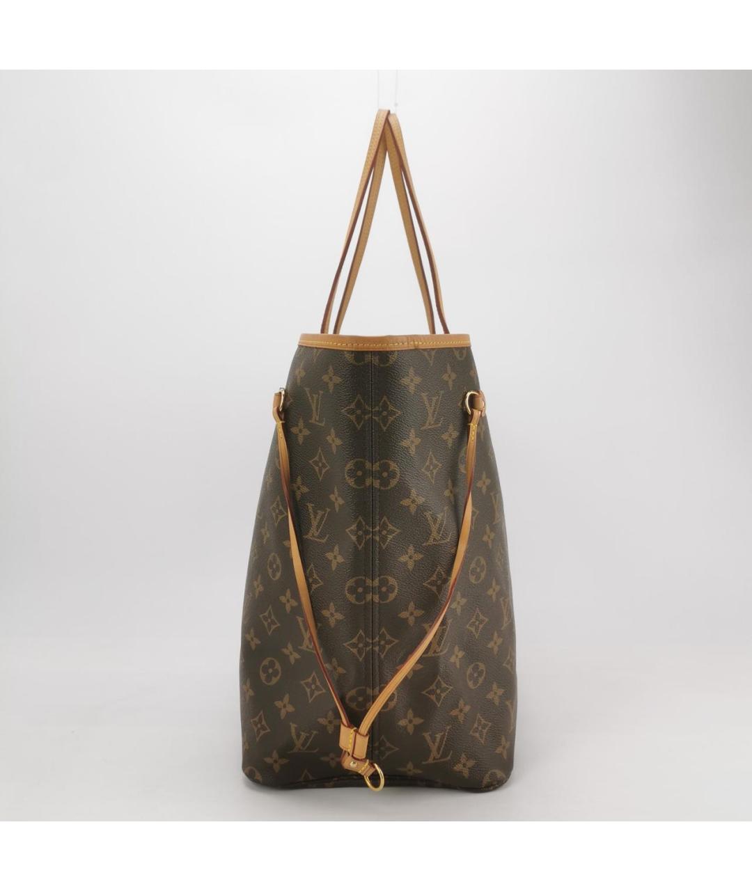 LOUIS VUITTON Коричневая сумка тоут, фото 3