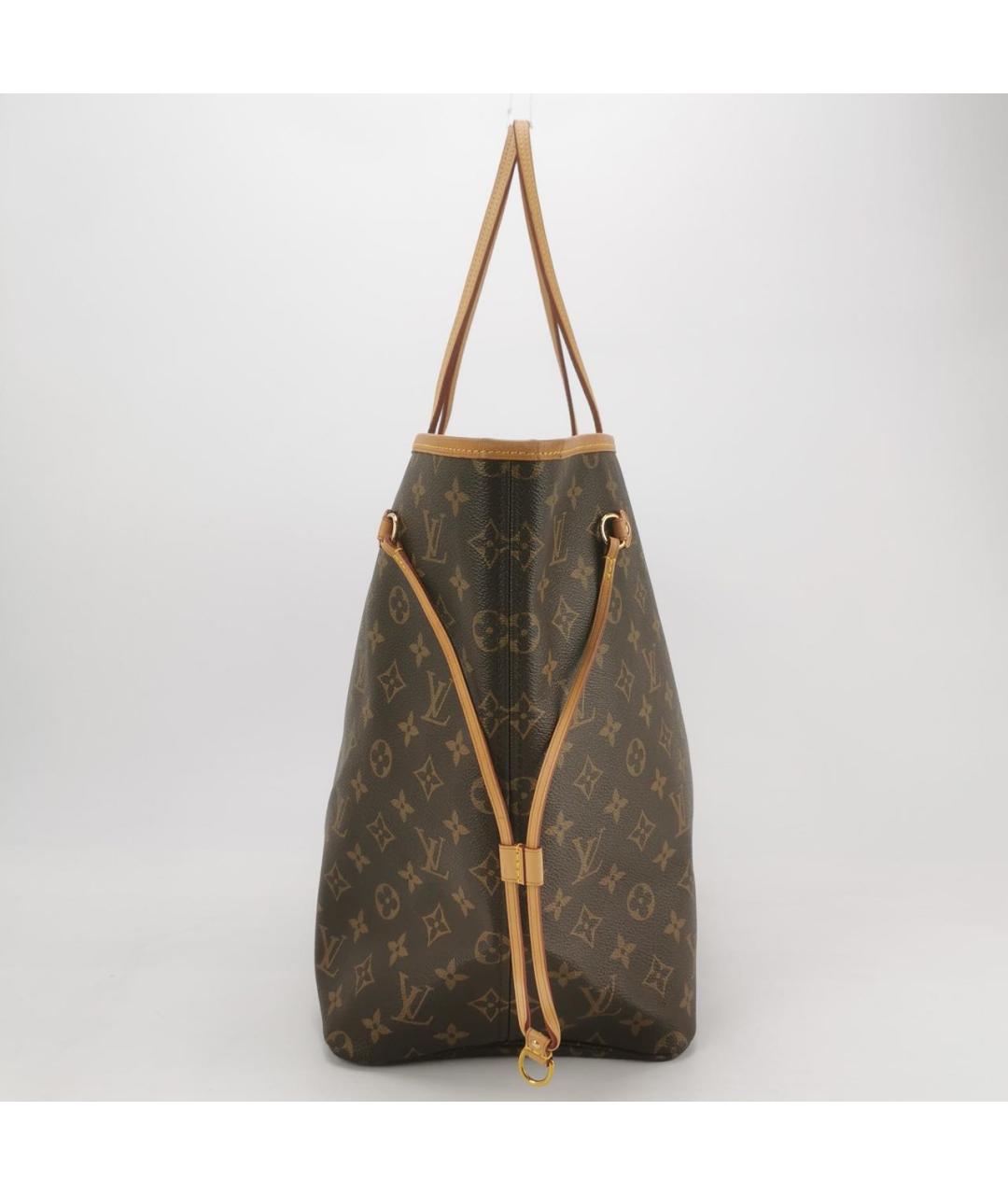 LOUIS VUITTON Коричневая сумка тоут, фото 4