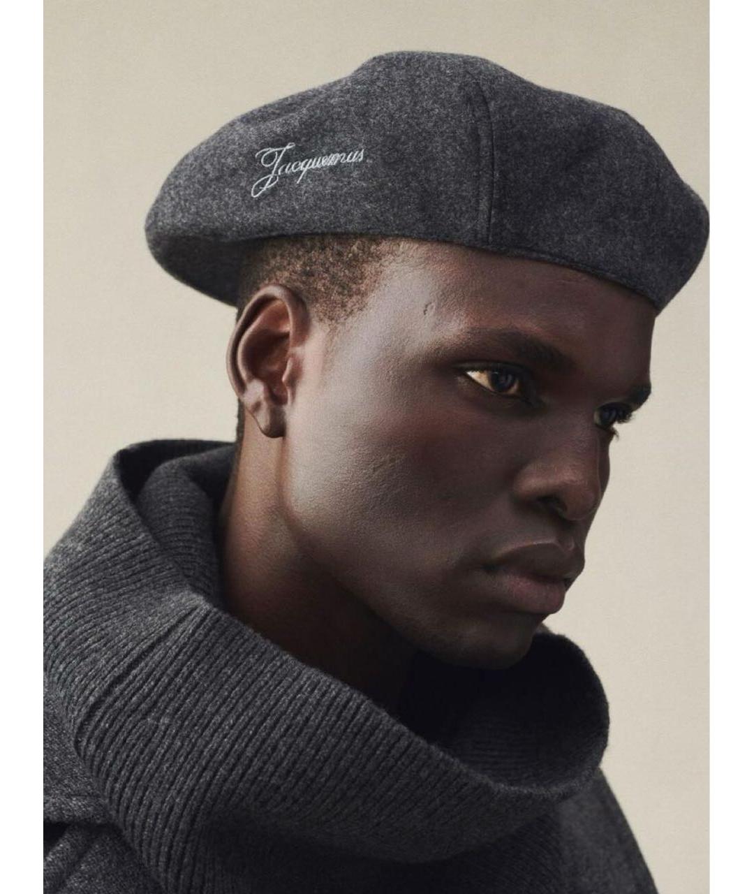 JACQUEMUS Серая кепка, фото 3