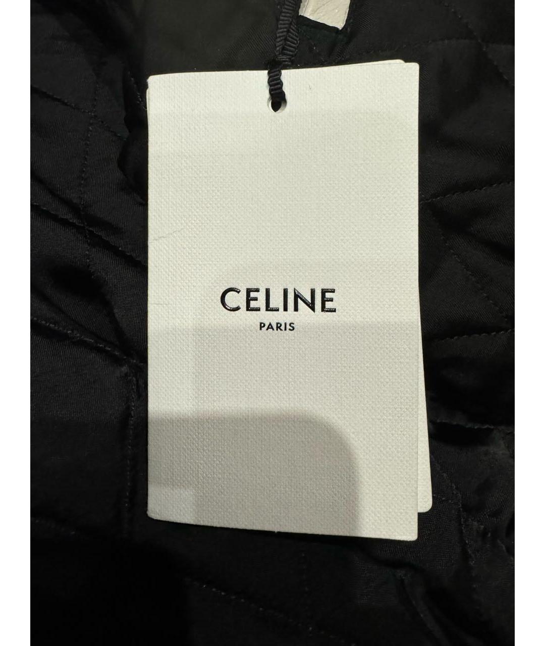 CELINE Белая кожаная куртка, фото 7