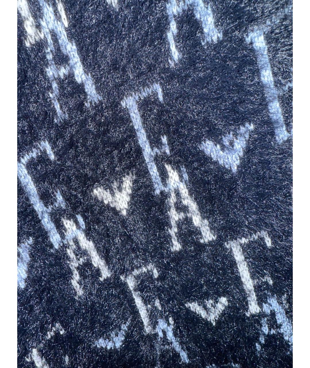 EMPORIO ARMANI Синий вискозный кардиган, фото 3