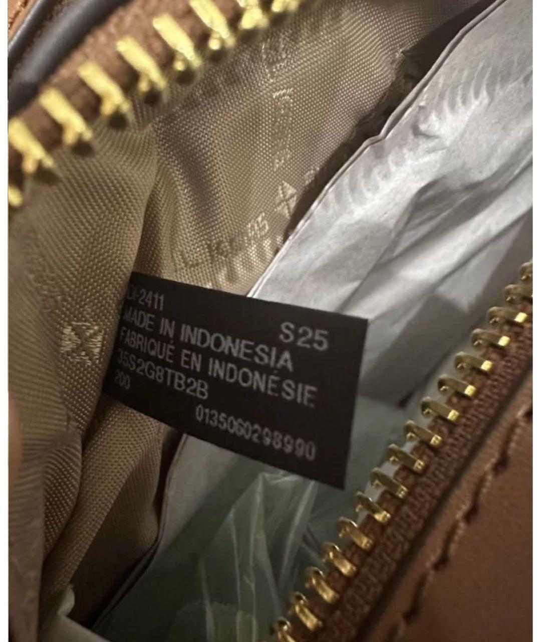 MICHAEL KORS Коричневый рюкзак, фото 4