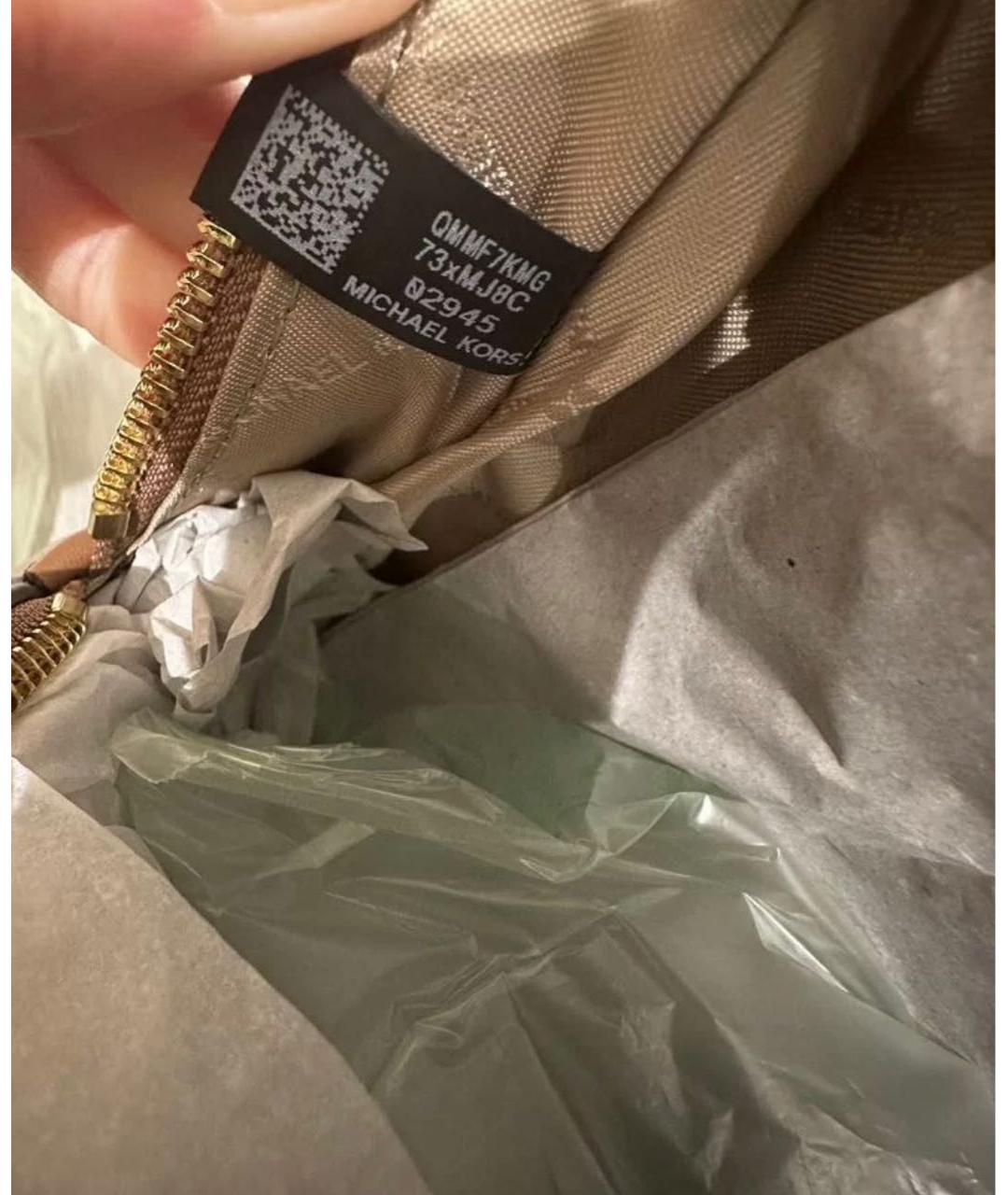 MICHAEL KORS Коричневый рюкзак, фото 5