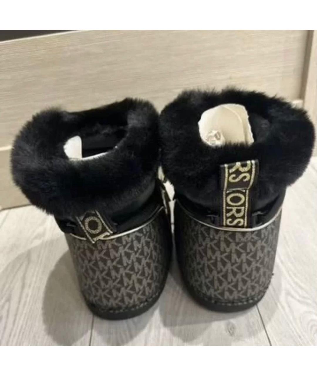 MICHAEL KORS Черные ботинки, фото 4