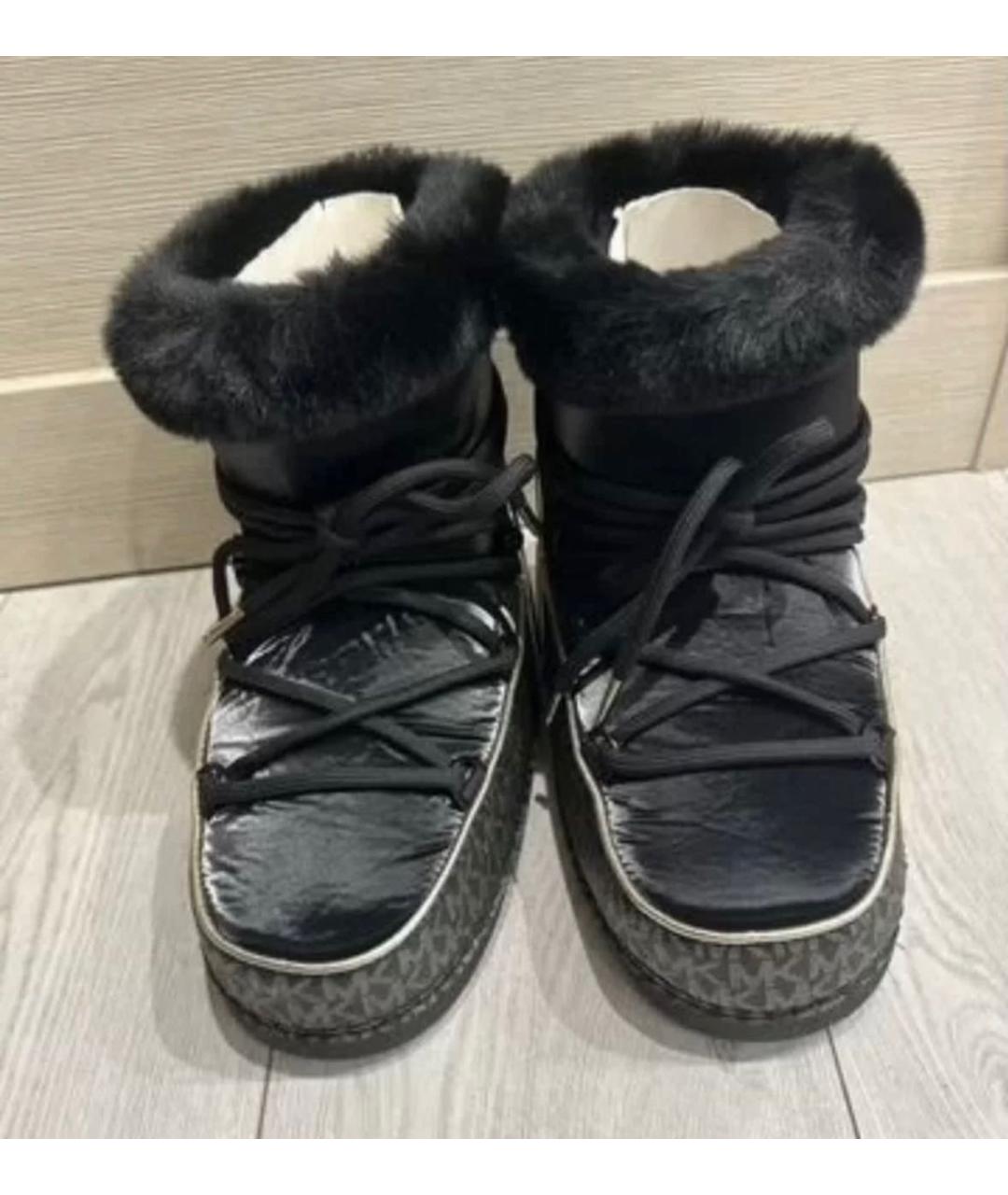 MICHAEL KORS Черные ботинки, фото 3