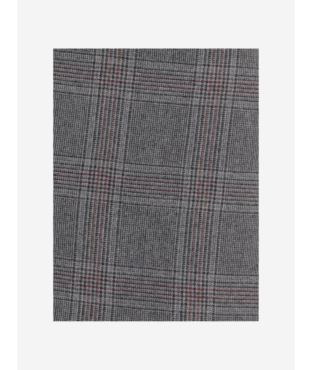 THE GARMENT Серая шерстяная юбка мини, фото 3