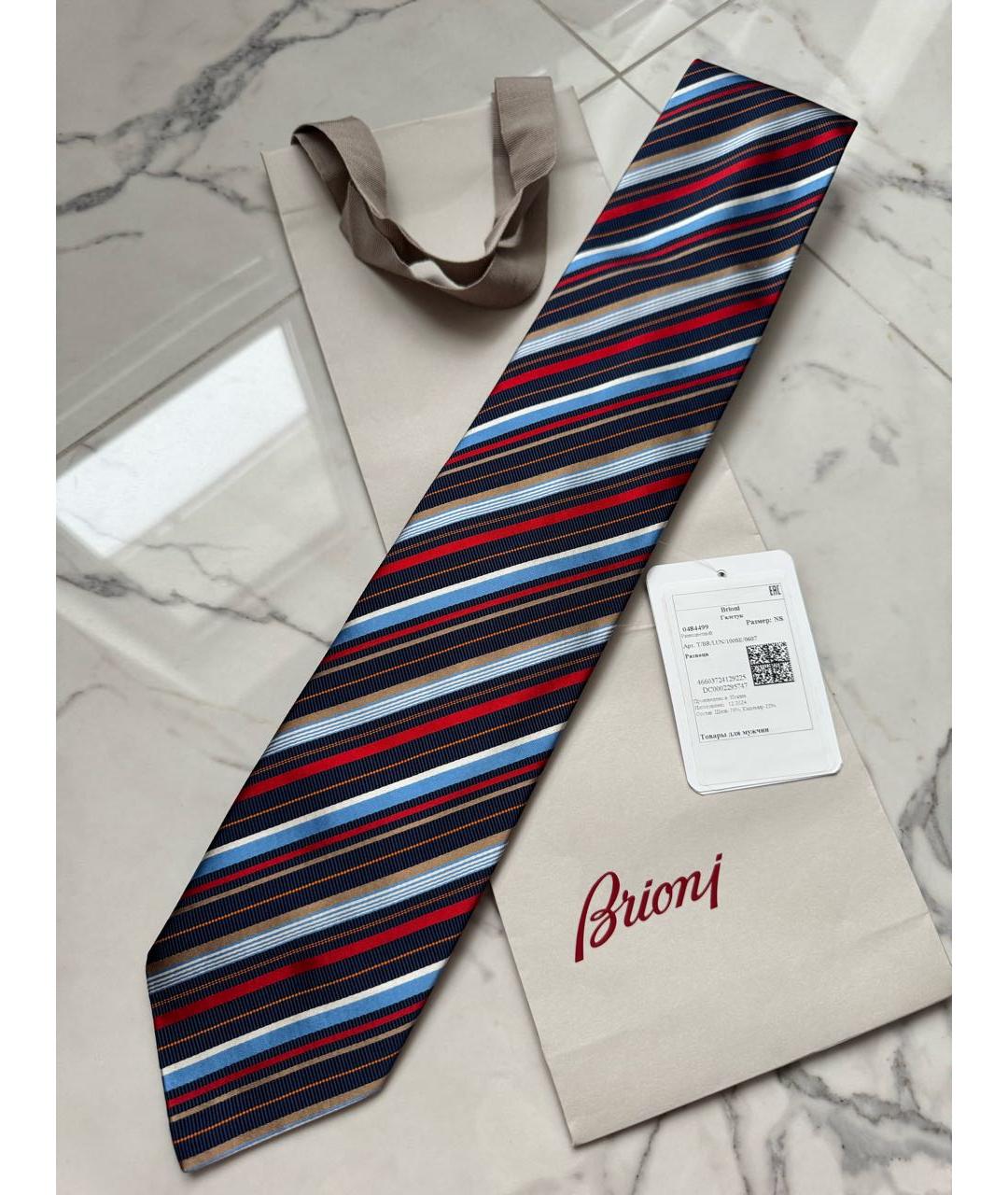 BRIONI Мульти шелковый галстук, фото 2