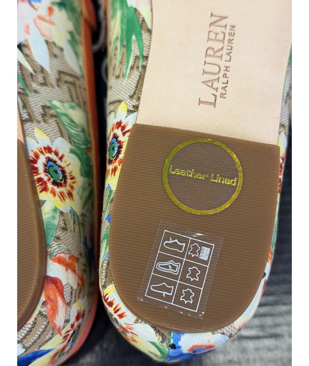 RALPH LAUREN Мульти мокасины, фото 7