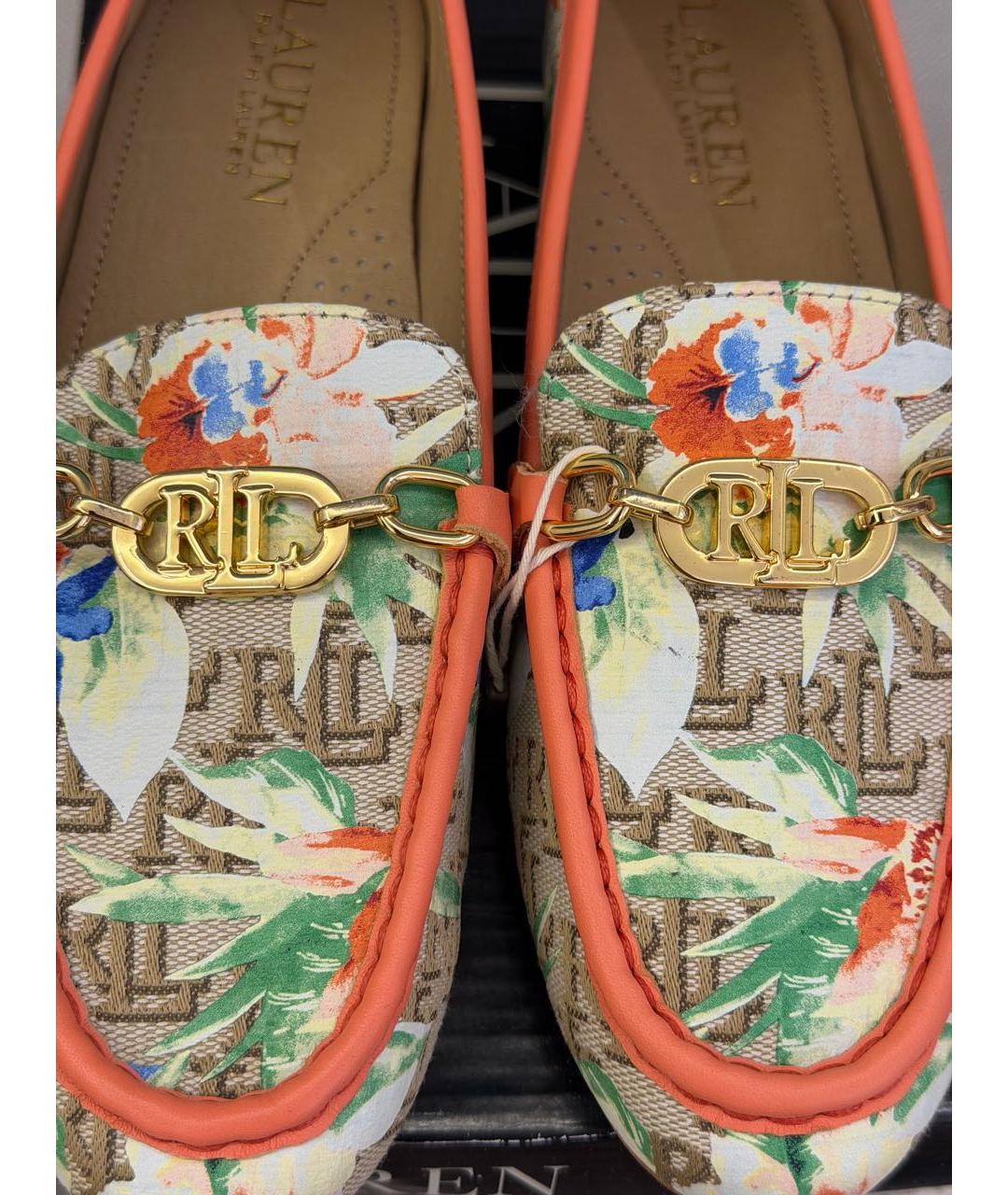 RALPH LAUREN Мульти мокасины, фото 4
