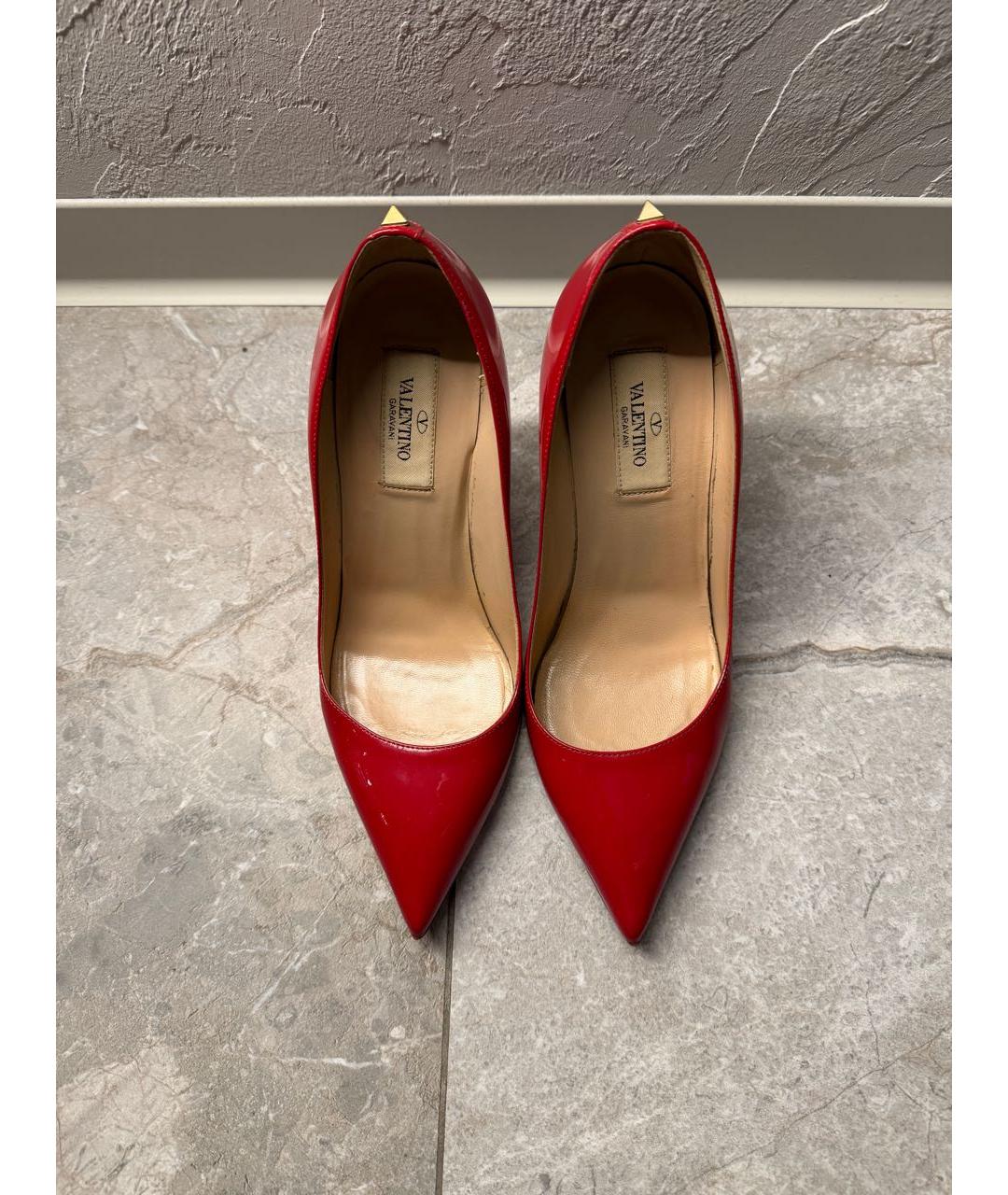 VALENTINO Красные туфли из лакированной кожи, фото 2
