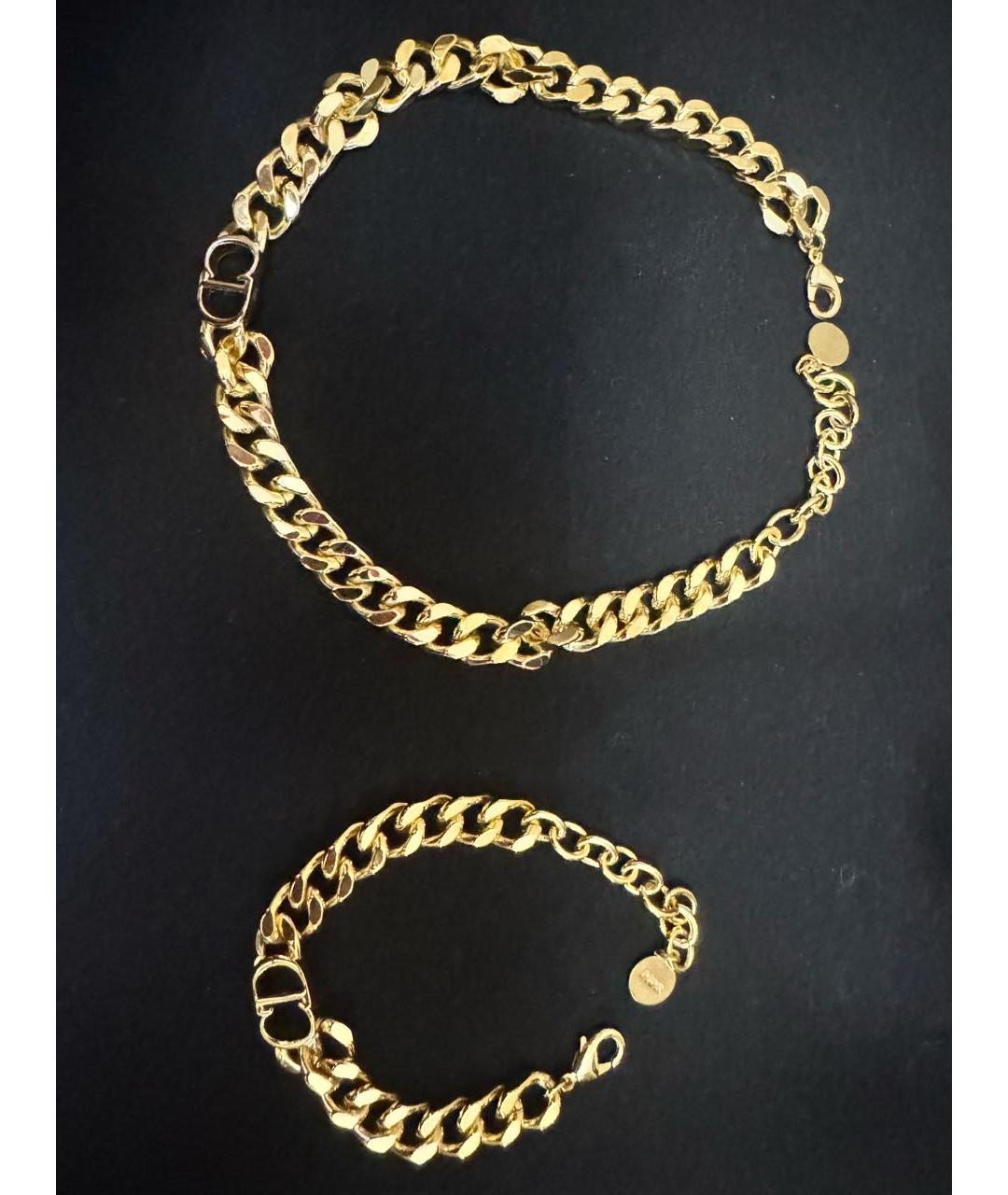 CHRISTIAN DIOR Золотой комплект, фото 3