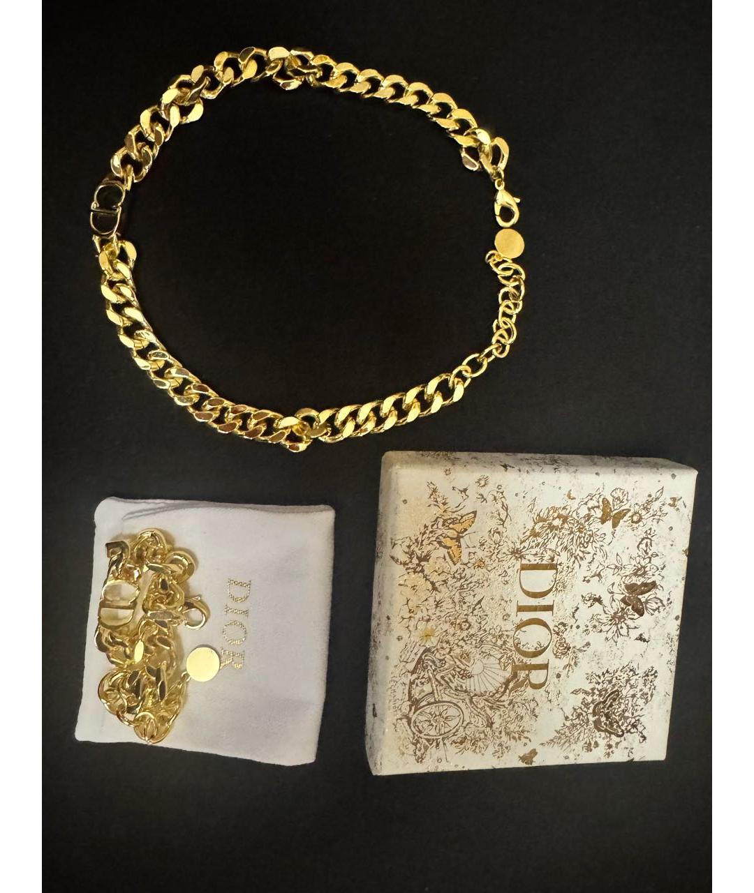 CHRISTIAN DIOR Золотой комплект, фото 2