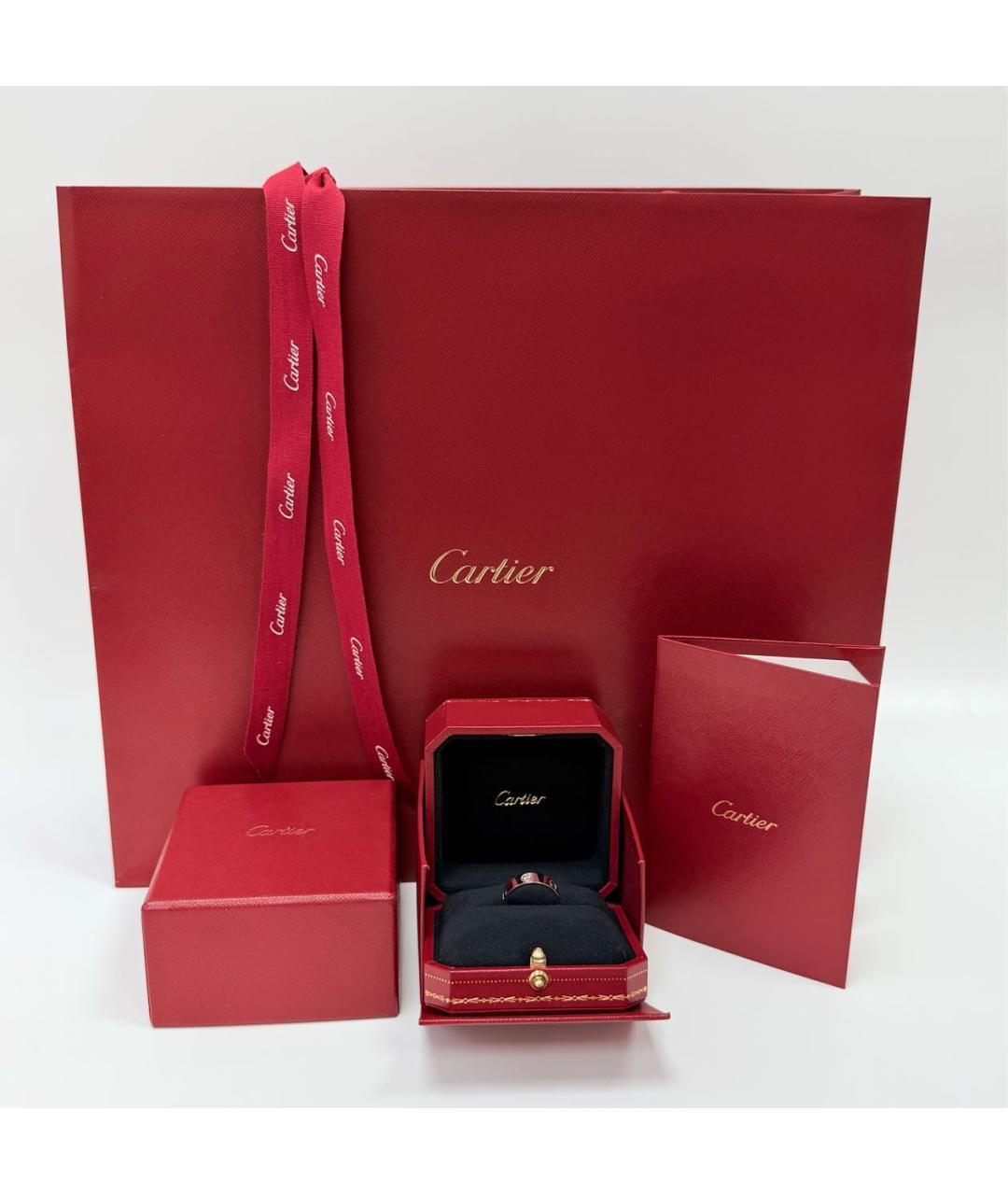 CARTIER Белое кольцо из белого золота, фото 2