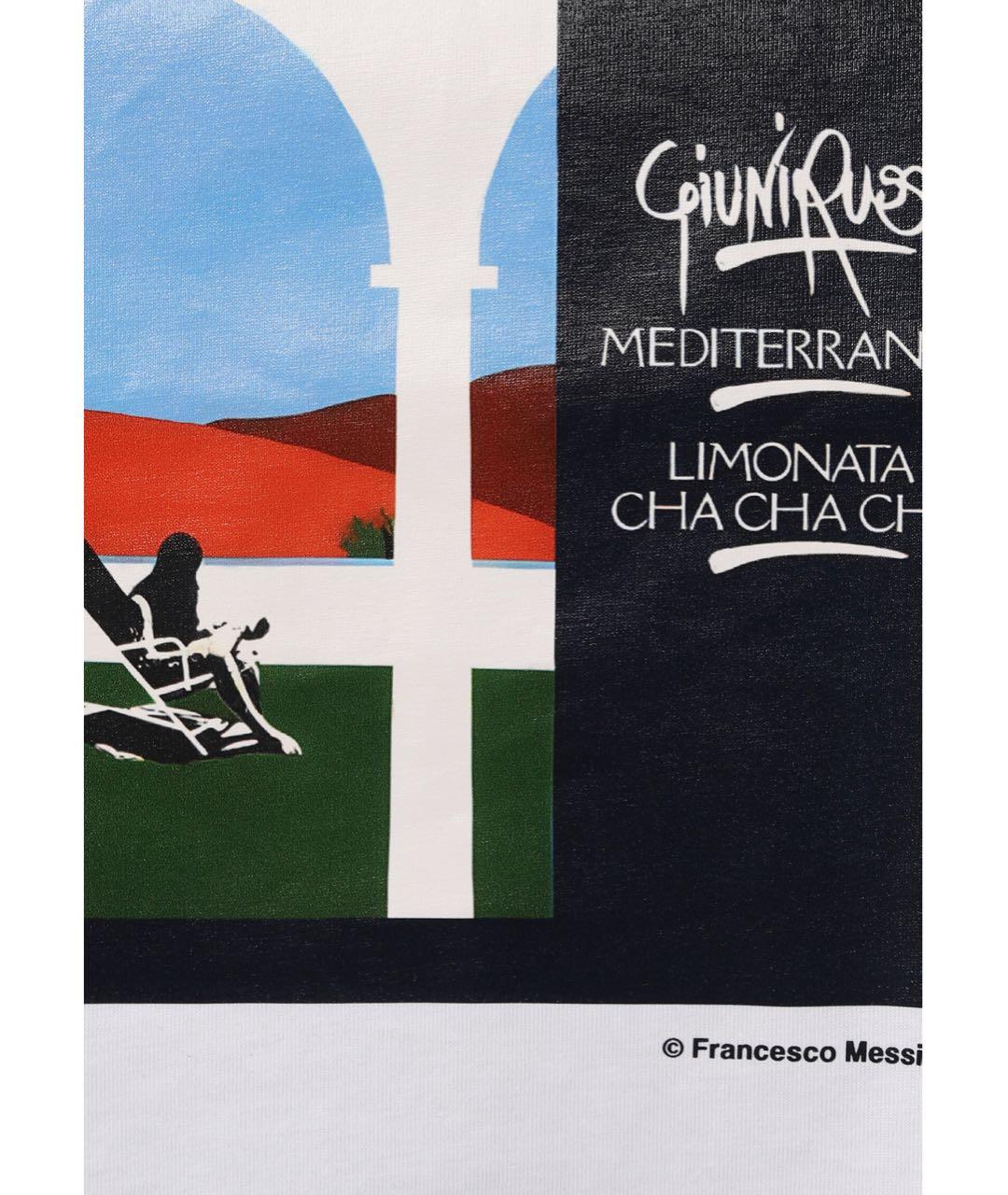 JACQUEMUS Белая хлопковая футболка, фото 3