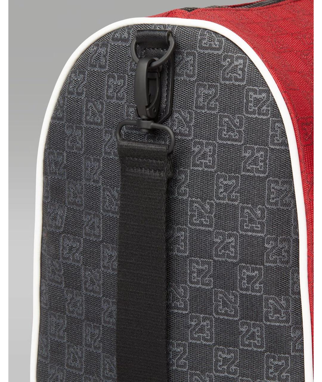 JORDAN Красная дорожная/спортивная сумка, фото 6