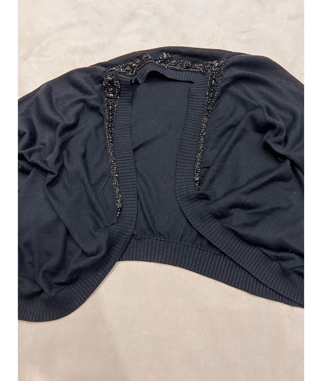 ICEBERG Черный шелковый кардиган, фото 6