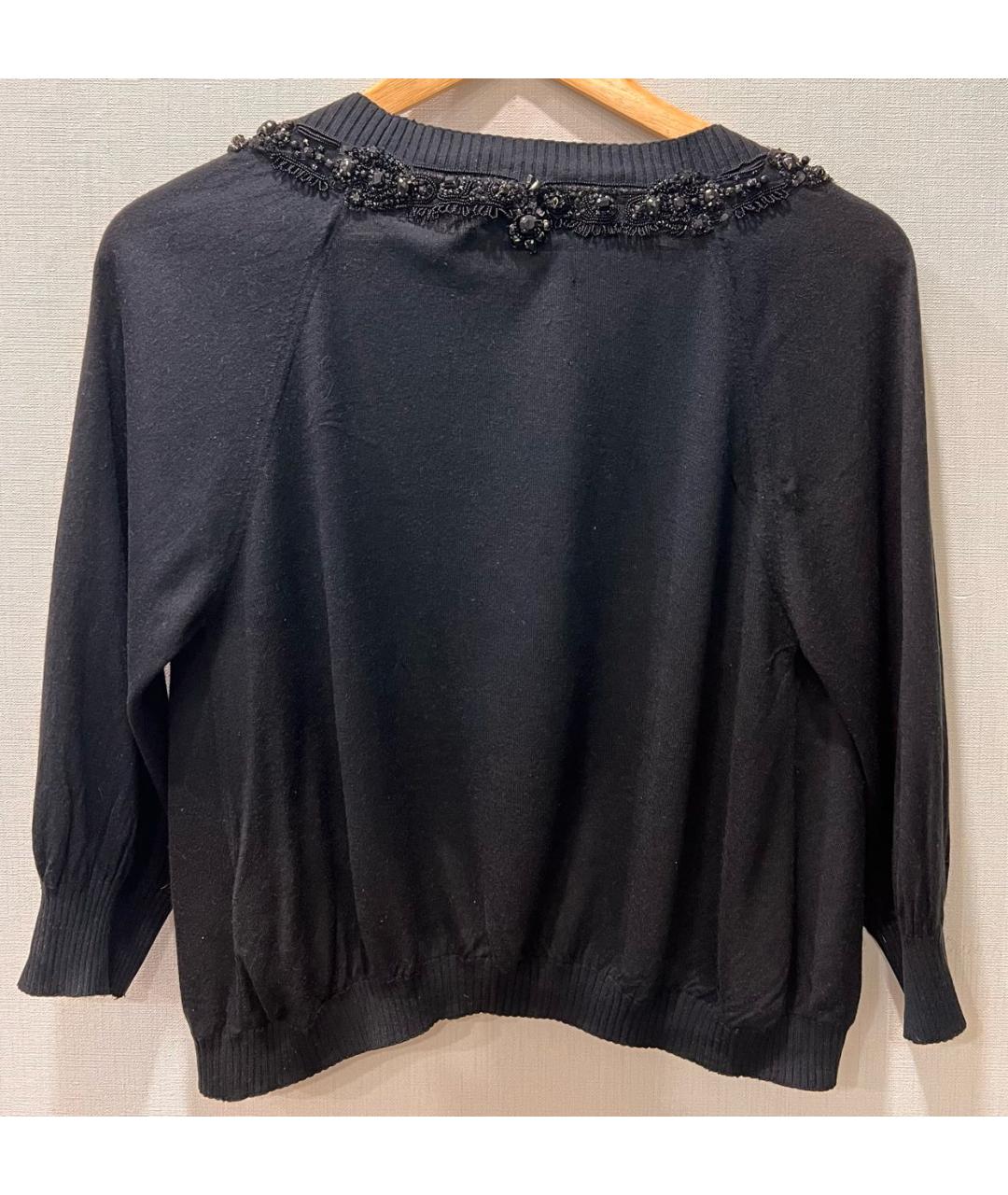 ICEBERG Черный шелковый кардиган, фото 2